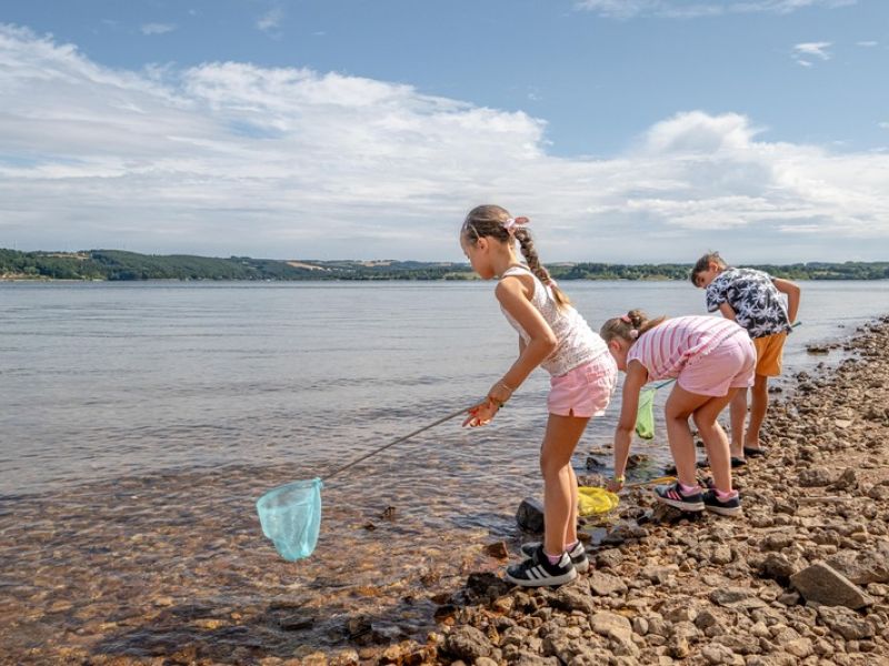 Camping Canet-de-Salars Ciela Village Le Caussanel camping 4 étoiles Aveyron bord de lac